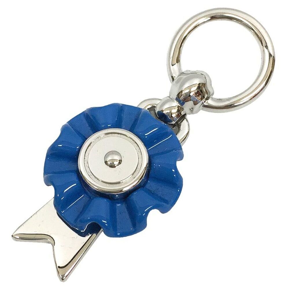 Hermes Hermès Flot Twilly Scarf Ring, BLEU VIF, Women's